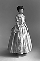 Dress, silk, French